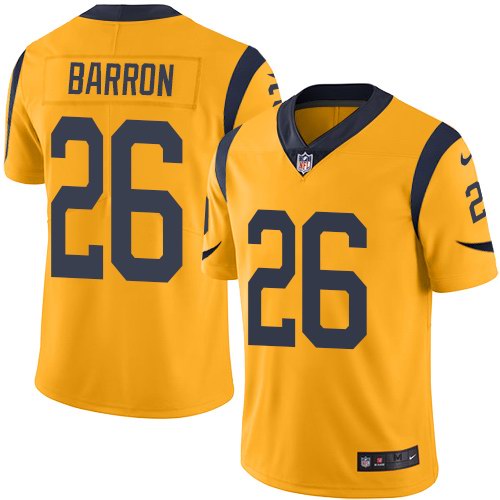 Nike Men & Women & Youth Rams 26 Mark Barron Gold Color Rush Limited Jersey,We sell and wholesale Nike Men & Women & Youth Rams 26 Mark Barron Gold Color Rush Limited Jersey on line form chian!